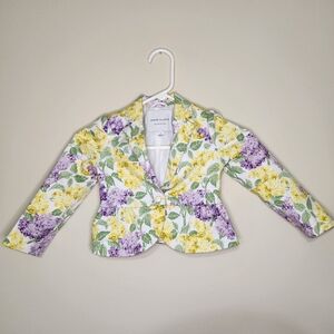 JANIE AND JACK floral jacket
